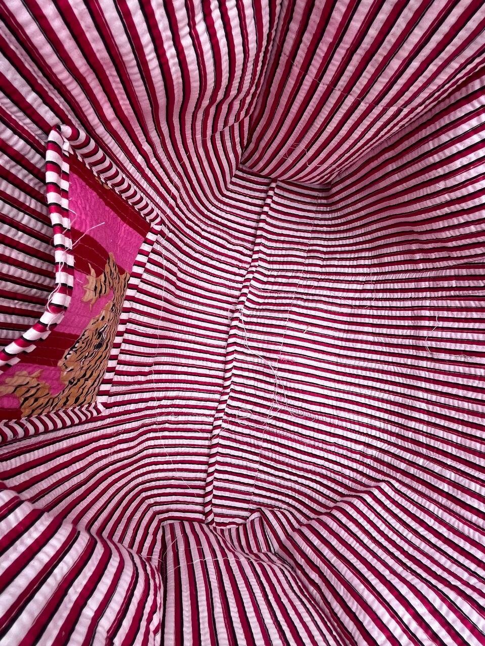 Cotton Printed Quilted Bag