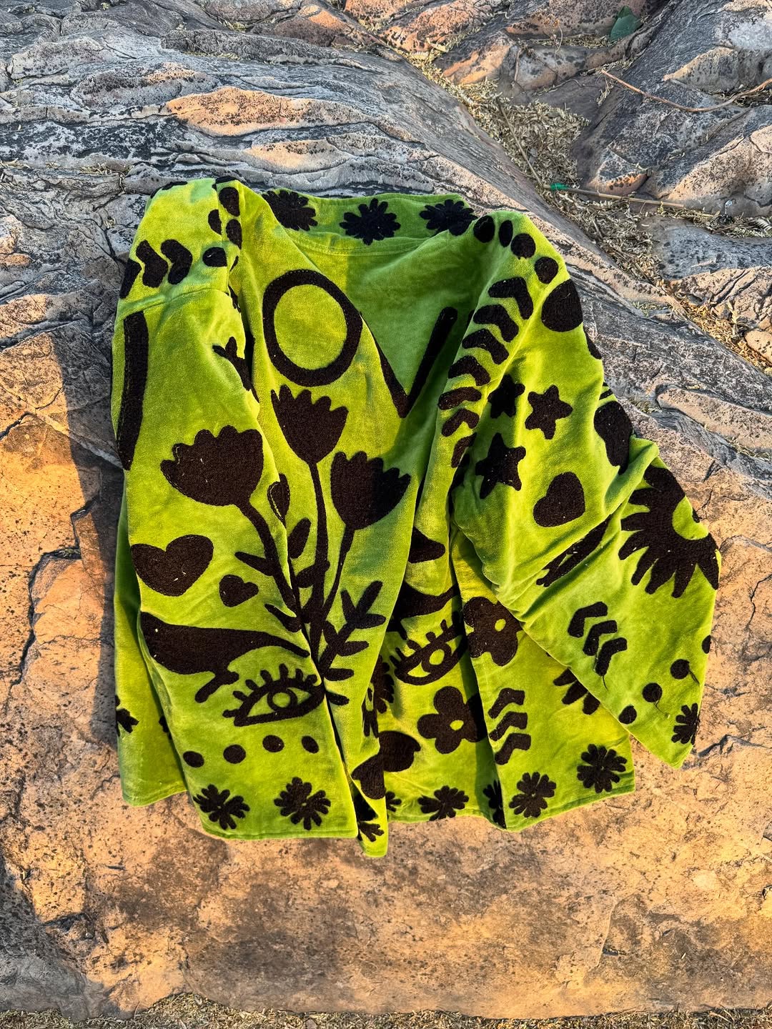 Handmade Vintage Velvet Suzani Jacket